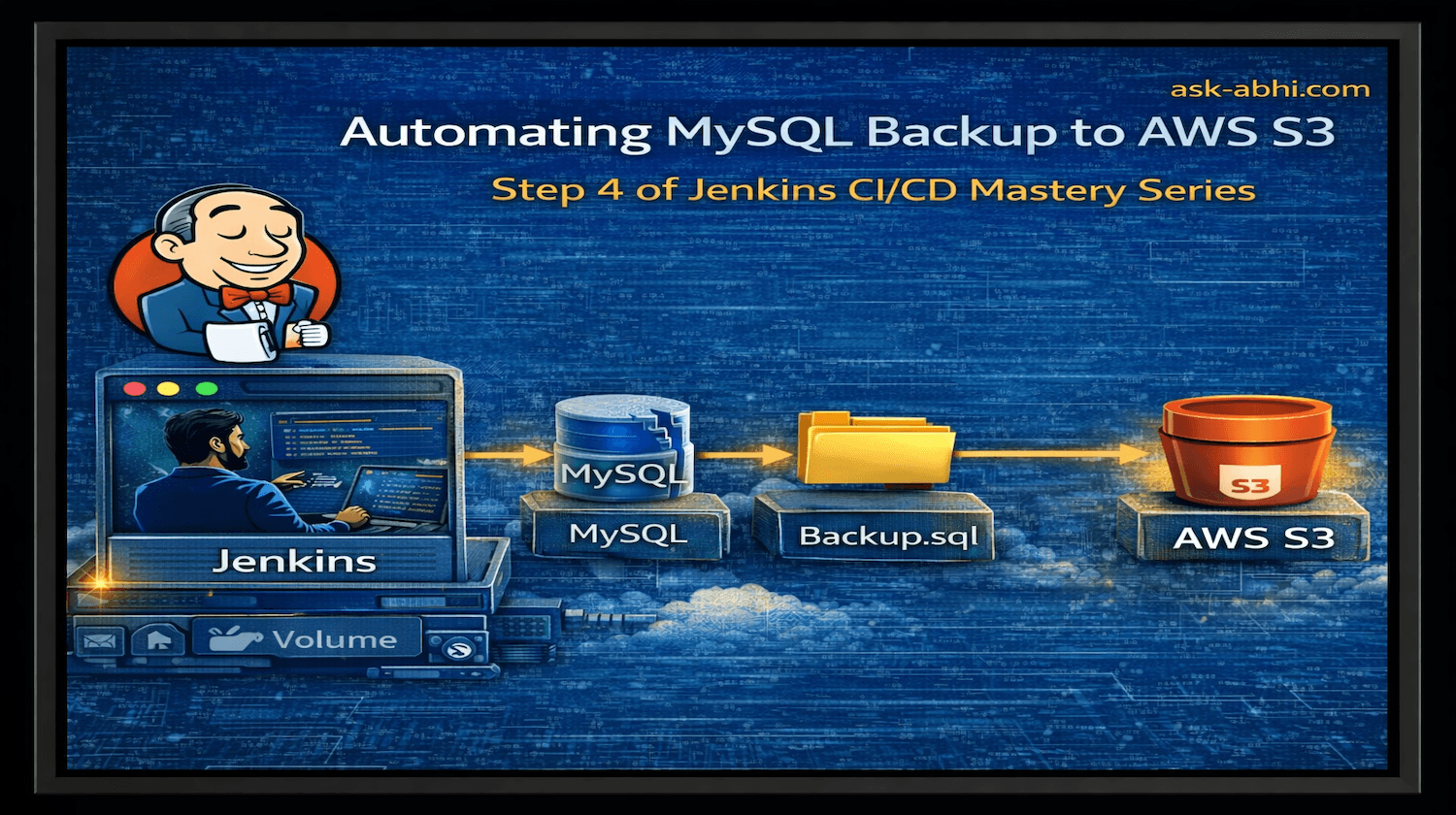 Part 4: Automating MySQL Backup to AWS S3