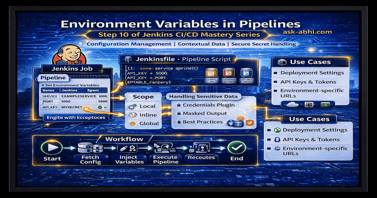 Part 10: Environment Variables in Pipelines